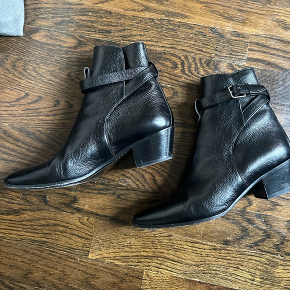 Ysl west jodhpur leather booties - Picture 1 of 5